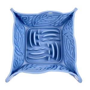 Enhance Your Pet's Mealtime with the Silicone Foldable Slow Food Mat!