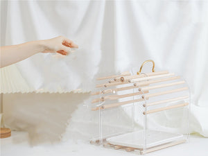 Experience Luxury and Comfort with the Full Transparent Bird Log Acrylic Parrot Cage