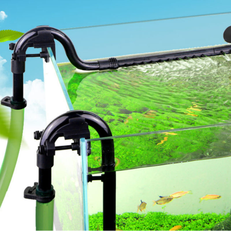 Enhance Your Aquarium with the Fish Tank Filter Barrel Water Rain Shower Pipe