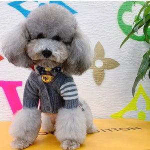 Keep Your Pup Cozy with Our Stylish Cardigan Sweater