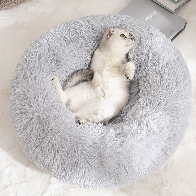Cotton Pet Winter Warm Sleeping Bed