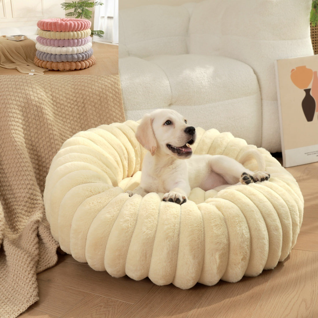 High Weight Pet Rabbit Plush Bed