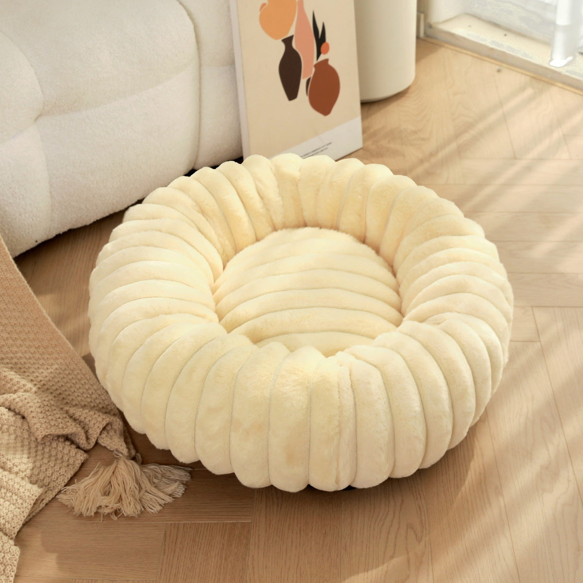 High Weight Pet Rabbit Plush Bed