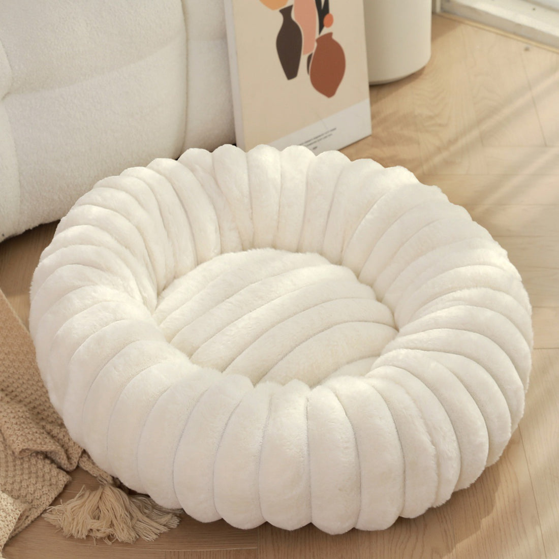 High Weight Pet Rabbit Plush Bed