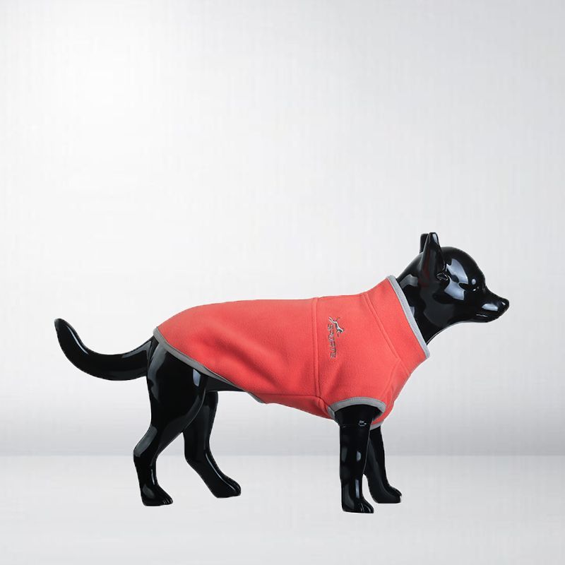 Pure Color Thick Polar Fleece Pet Sweater