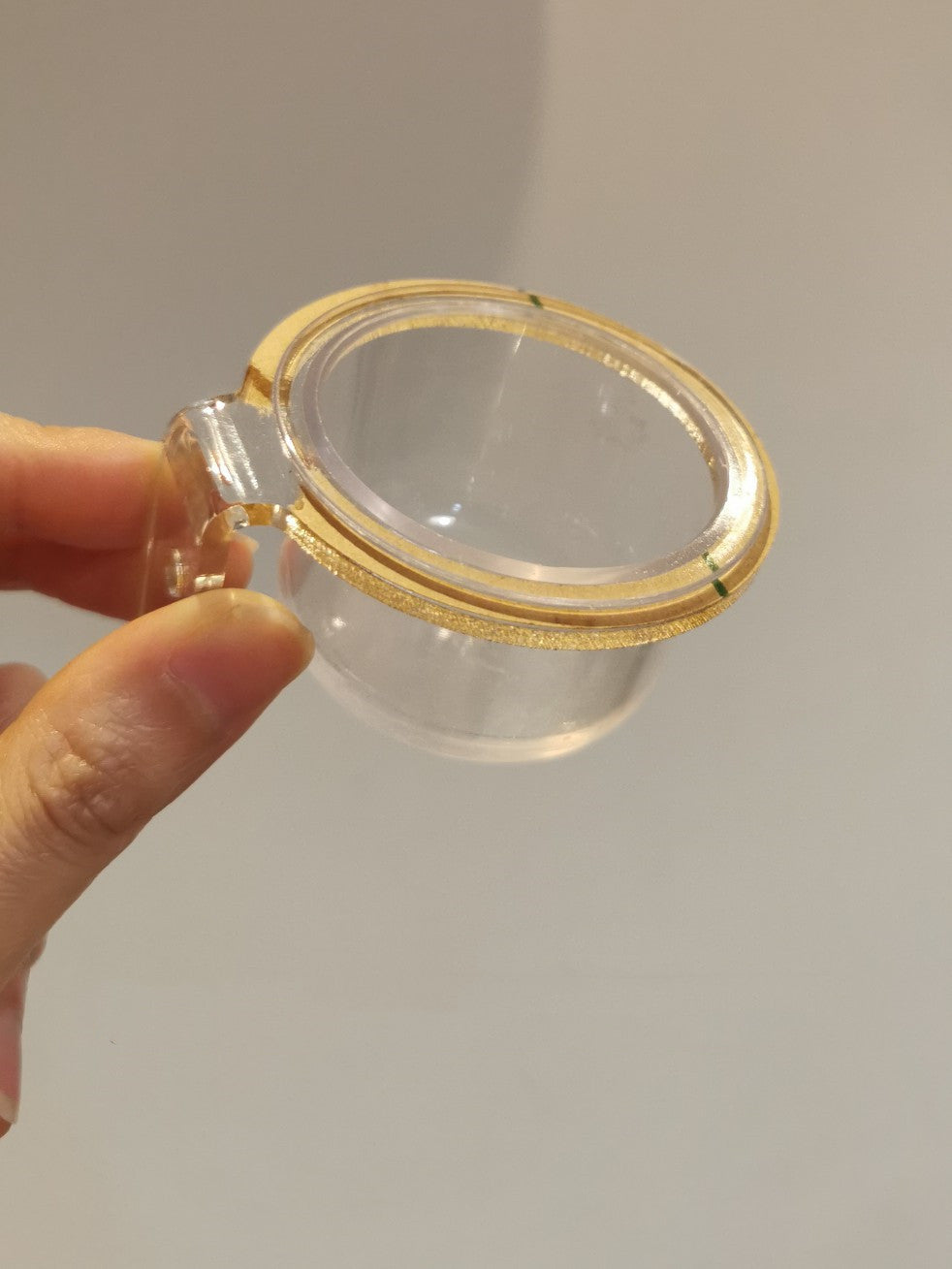 Full Transparent Bird Log Acrylic Parrot Cage