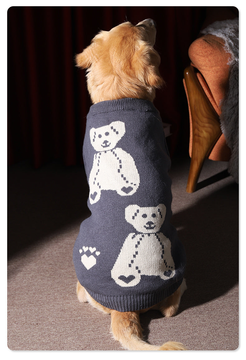 Pet Winter Warm Large Dog Thick Sweater