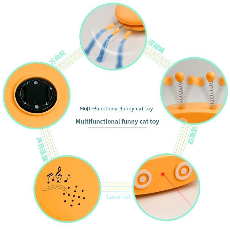 Electric Laser Cat Teaser Toy