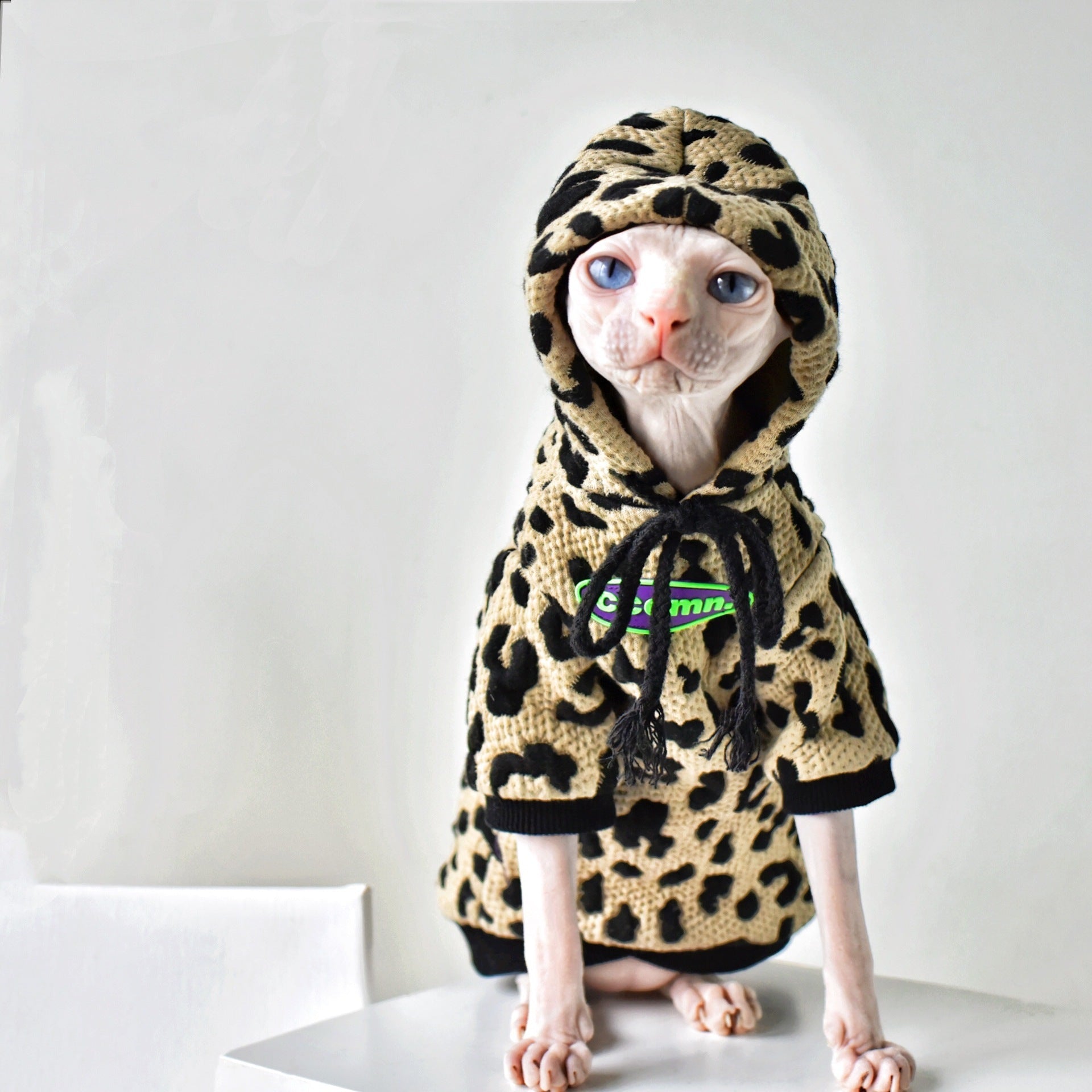 Light Pet Cotton Camouflage Sweater