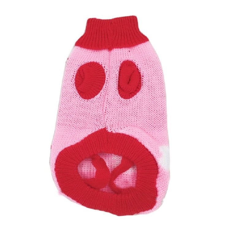 Christmas Knitted Sweater Pet Clothes