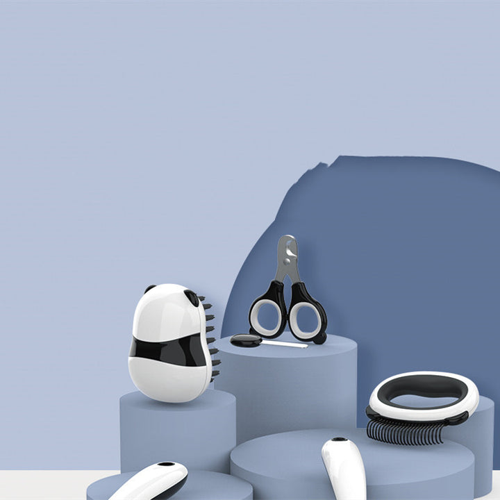 Pet Grooming Cat Comb Bathing Brush Set