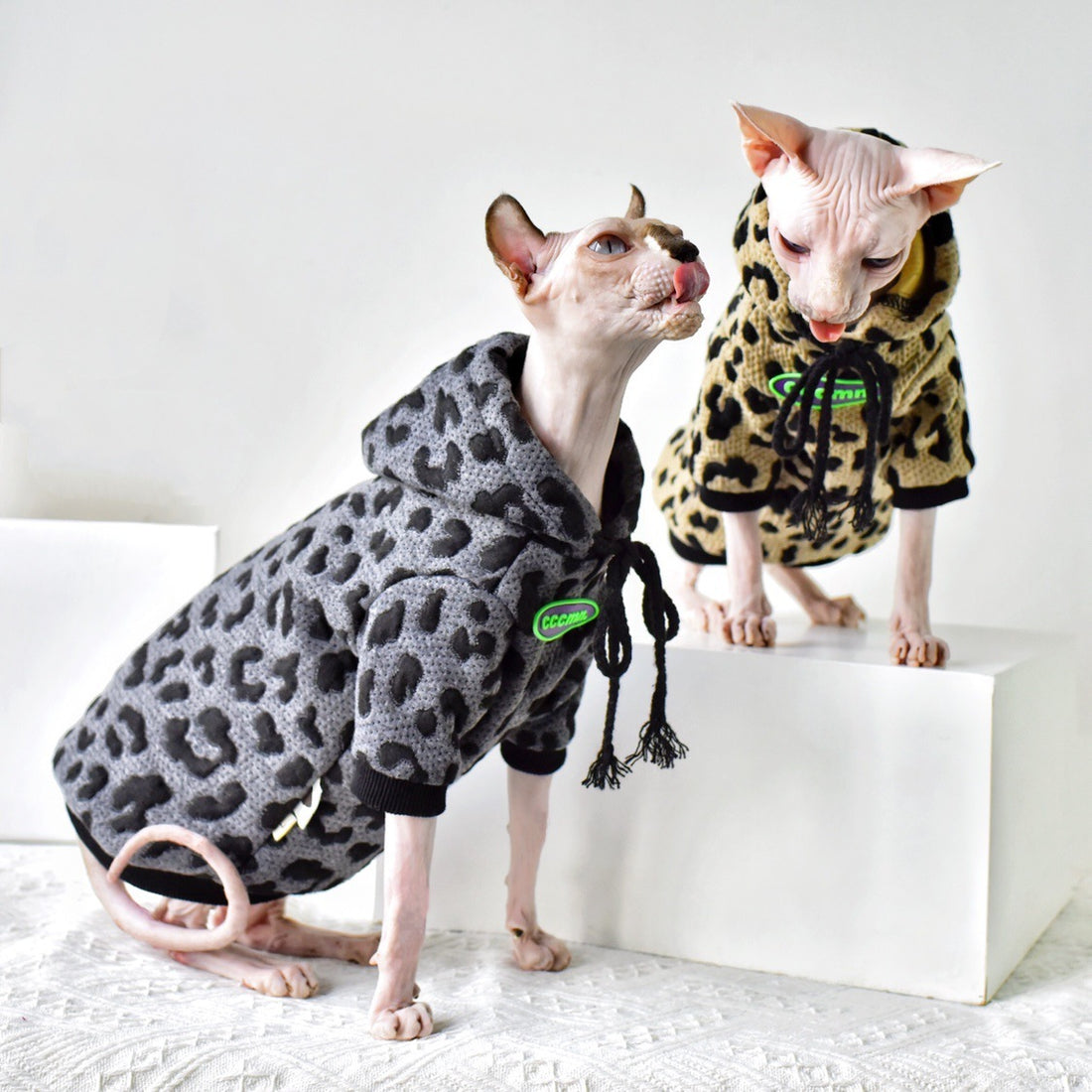 Light Pet Cotton Camouflage Sweater