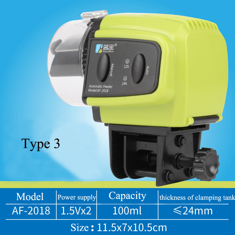 Large capacity fish feeder