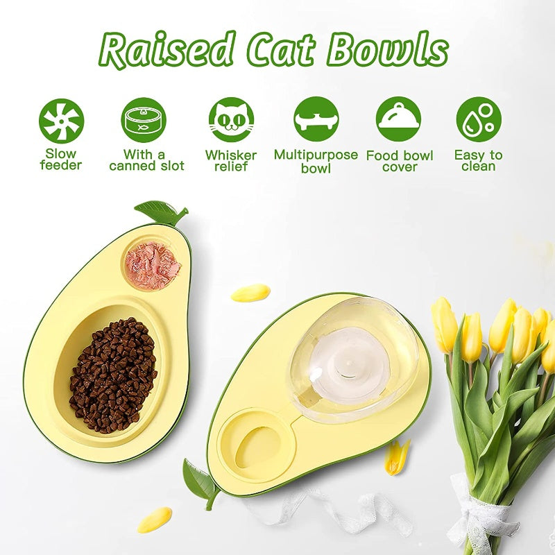 Automatic Pet Avocado Shape Feeder