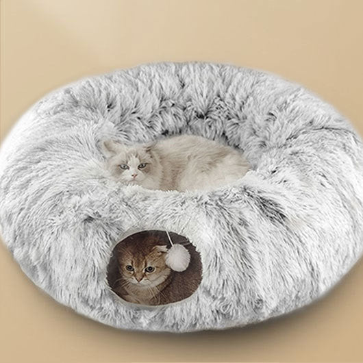 Plush Cat Bed