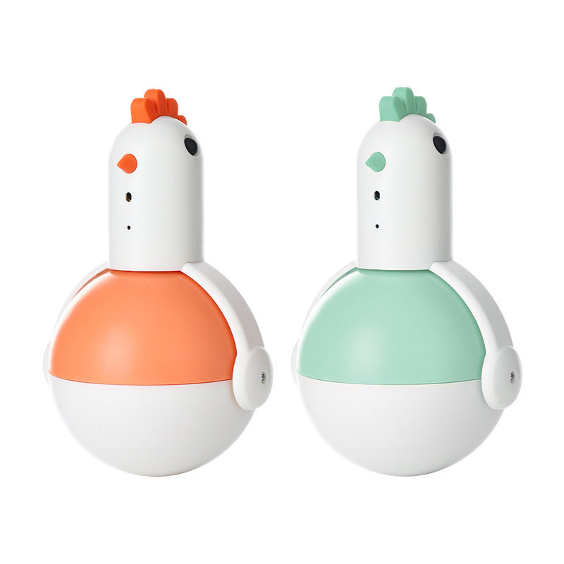 Electric Chicken Glass Laser Sound Toy